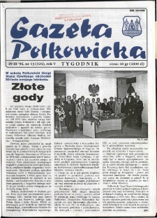 Gazeta Polkowicka, 1996, nr 13