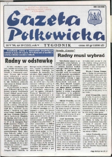 Gazeta Polkowicka, 1996, nr 20