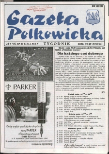 Gazeta Polkowicka, 1996, nr 21