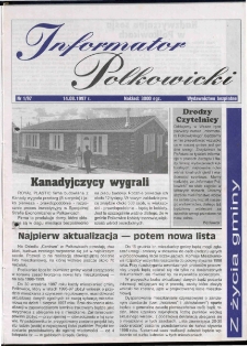Informator Polkowicki, 1997, nr 1