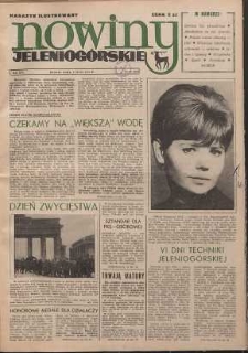 Nowiny Jeleniogórskie : magazyn ilustrowany, R. 16!, 1974, nr 19 (824)