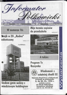 Informator Polkowicki, 1998, nr 16