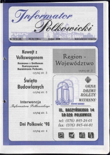Informator Polkowicki, 1998, nr 39