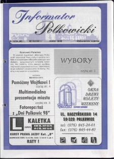 Informator Polkowicki, 1998, nr 40