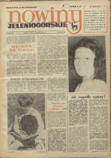 Nowiny Jeleniogórskie : magazyn ilustrowany, R. 16!, 1974, nr 26 (831)