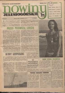 Nowiny Jeleniogórskie : magazyn ilustrowany, R. 16!, 1974, nr 35 (840)
