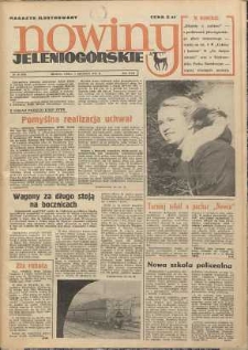 Nowiny Jeleniog&oacute;rskie : magazyn ilustrowany, R. 17, 1974, nr 49 (854)