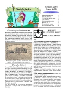 Świebodzice - Dzieje Miasta, 2004, nr 4 (78) [Dokument elektroniczny]