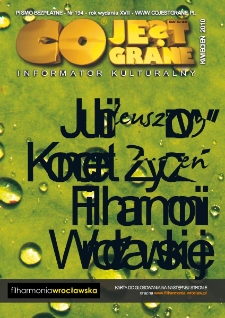 Co Jest Grane : informator kulturalny, 2010, nr 194 kwiecień