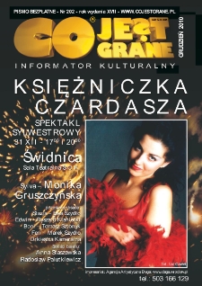 Co Jest Grane : informator kulturalny, 2010, nr 202 grudzień