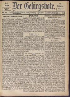 Der Gebirgsbote, 1903, nr 10 [3.02]