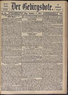 Der Gebirgsbote, 1903, nr 24 [24.03]