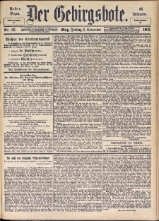 Der Gebirgsbote, 1903, nr 89 [6.11]