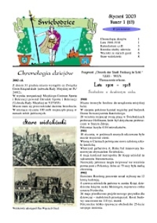 Świebodzice - Dzieje Miasta, 2003, nr 1 (63) [Dokument elektroniczny]