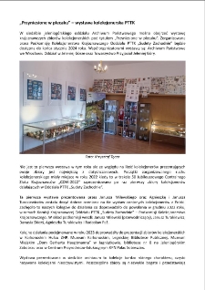 &bdquo;Przyniesione w plecaku&rdquo; &ndash; wystawa kolekcjonerska PTTK [Dokument elektroniczny]