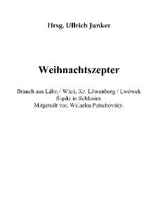 Weihnachtszepter [Dokument elektroniczny]