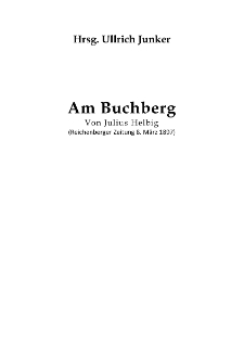 Am Buchberg [Dokument elektroniczny]