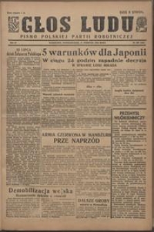 Głos Ludu : pismo Polskiej Partii Robotniczej,1945, nr 209