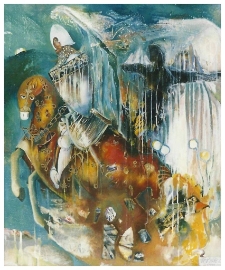 Rycerz - interpretacja średniowiecznej ilustracji [Dokument ikonograficzny]