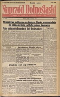 Naprzód Dolnośląski : dziennik W[ojewódzkiego] K[omitetu] Polskiej Partii Socjalistycznej Dolnego Śląska, 1946, nr 52 [10.04]