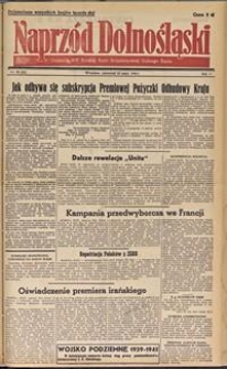 Naprzód Dolnośląski : dziennik W[ojewódzkiego] K[omitetu] Polskiej Partii Socjalistycznej Dolnego Śląska, 1946, nr 85 [23.05]