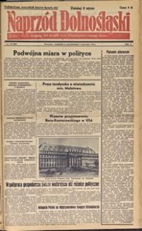Naprzód Dolnośląski : dziennik W[ojewódzkiego] K[omitetu] Polskiej Partii Socjalistycznej Dolnego Śląska, 1946, nr 93 [2-3.06]