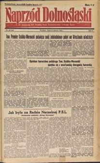 Naprzód Dolnośląski : dziennik W[ojewódzkiego] K[omitetu] Polskiej Partii Socjalistycznej Dolnego Śląska, 1946, nr 100 [12.06]