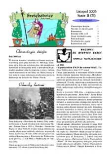 Świebodzice - Dzieje Miasta, 2003, nr 11 (73) [Dokument elektroniczny]