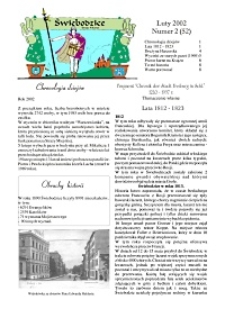 Świebodzice - Dzieje Miasta, 2002, nr 2 (52) [Dokument elektroniczny]