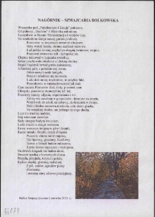 Nag&oacute;rnik - Szwajcaria Bolkowska