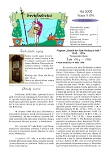 Świebodzice - Dzieje Miasta, 2002, nr 5 (55) [Dokument elektroniczny]