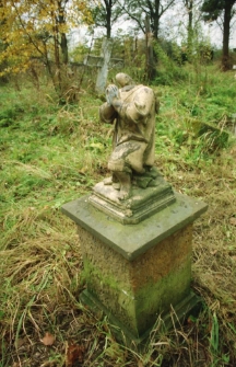 Figura na cmentarzu przy kościele św. Marii Magdaleny w Zatoniu[Dokument ikonograficzny]