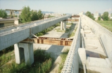 Jelenia Góra - Aleja Jana Pawła II : budowa wiaduktu (fot. 12) [Dokument ikonograficzny]