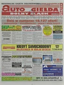 Auto Giełda Dolnośląska : regionalna gazeta ogłoszeniowa, 2011, nr 6 (2144) [14.01]