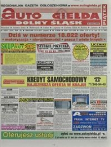 Auto Giełda Dolnośląska : regionalna gazeta ogłoszeniowa, 2011, nr 9 (2147) [21.01]