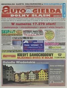 Auto Giełda Dolnośląska : regionalna gazeta ogłoszeniowa, 2011, nr 61 (2199) [21.06]