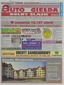 Auto Giełda Dolnośląska : regionalna gazeta ogłoszeniowa, 2011, nr 67 (2205) [12.07]