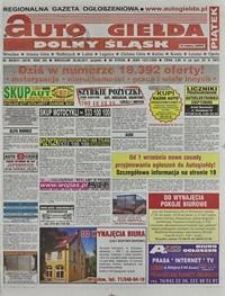 Auto Giełda Dolnośląska : regionalna gazeta ogłoszeniowa, 2011, nr 80 (2218) [26.08]