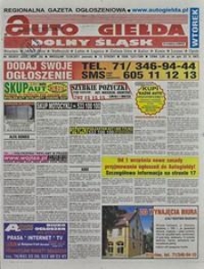 Auto Giełda Dolnośląska : regionalna gazeta ogłoszeniowa, 2011, nr 85 (2223) [13.09]