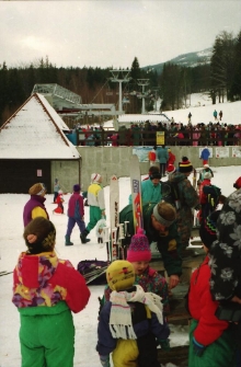 Wyciąg narciarski w Szklarskiej Porębie (fot. 1) [Dokument ikonograficzny]
