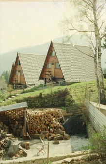 Domki letniskowe przy Domu Wczasowym "Irena" w Karpaczu [Dokument ikonograficzny]