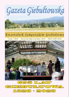 Gazeta Giebułtowska : Kwartalnik Sympatyków Giebułtowa, 2023, nr 66