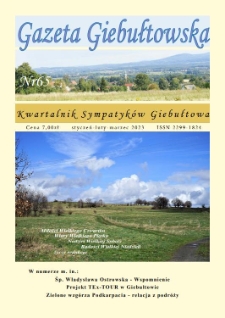Gazeta Giebułtowska : Kwartalnik Sympatyk&oacute;w Giebułtowa, 2023, nr 65