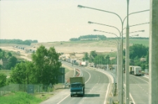 Jędrzychowice : Autostrada obok przejścia granicznego (fot. 1) [Dokument ikonograficzny]
