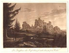 Die Dreysteine oder Teufelkanzel unter dem grossen Teiche [Dokument ikonograficzny]