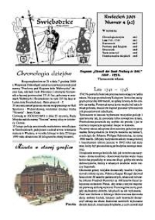 Świebodzice - Dzieje Miasta, 2001, nr 4 (42) [Dokument elektroniczny]