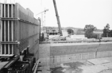 Budowa mostów na Nysie (fot. 2) [Dokument ikonograficzny]