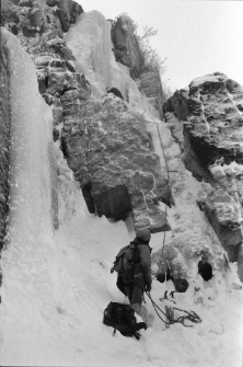 Karkonosze - wspinaczka zimowa (fot. 8) [Dokument ikonograficzny]