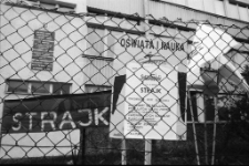 Jelenia Góra - Strajk nauczycieli [Dokument ikonograficzny]