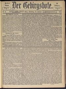 Der Gebirgsbote, 1904, nr 4 [12.01]